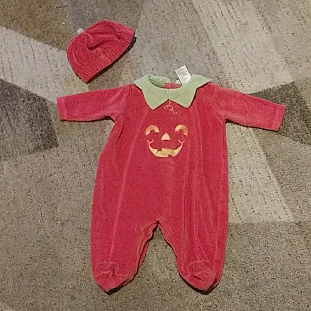 Adorable Infant Pumpkin Costume 3 months